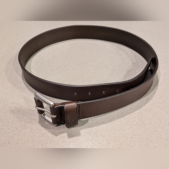 Polo Ralph Lauren Other - Polo Ralph Lauren Men's Brown Leather Belt